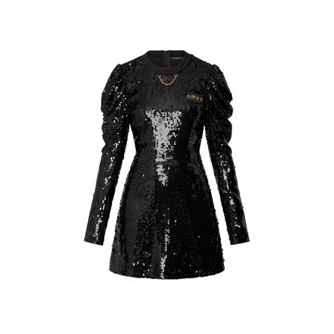 louis vuitton sequin dress